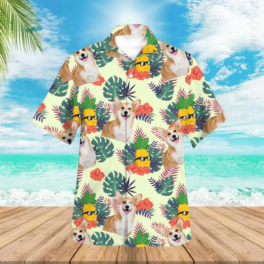 It's Summer Time - Pet Personalized Hawaiian Shirt - N10113-1